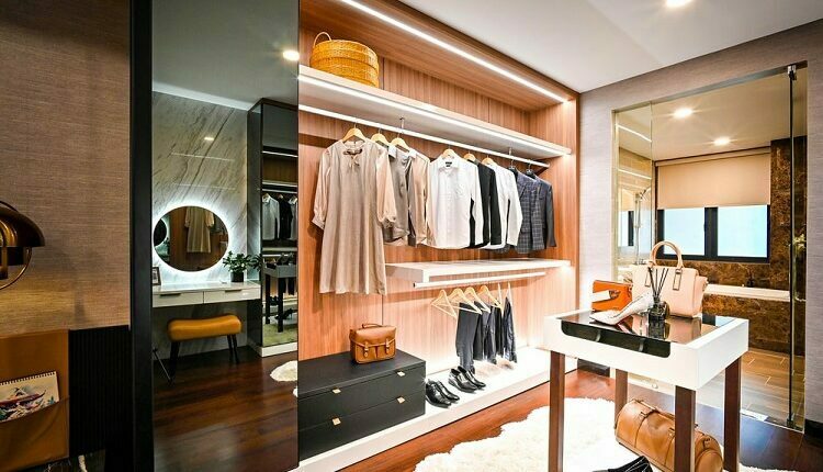 wardrobes in house