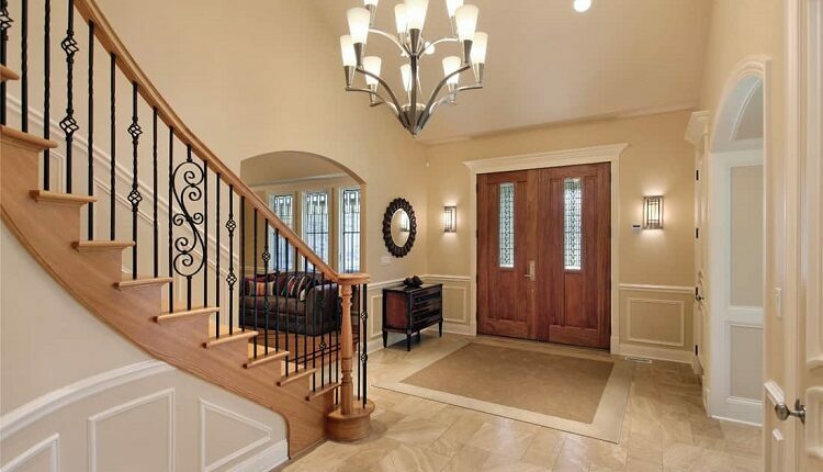 Staircase Facing the Door